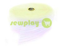 Webbing for curtains organza white 60 mm sku 1633