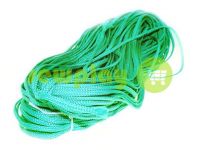 Cord braided flat 7mm, color green sku 1640