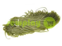 Cord braided flat 7mm, color olive sku 1641