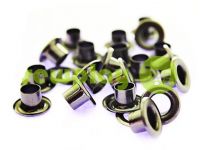 Luvers steel ring 3 mm - 17 mm, color black nickel, 50 pcs sku 1650