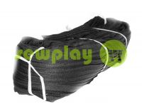 Zipper spiral reinforced roll black type 7