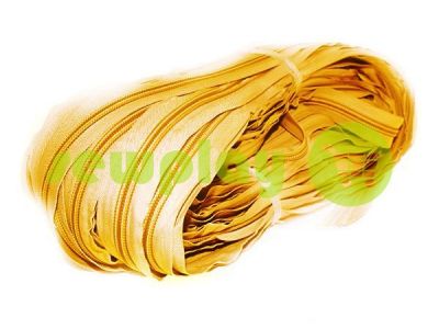 Zipper spiral roll beige type 3, type 5, type 7, type 8, type 10 sku 1677