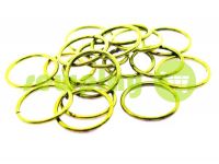 Ring steel 20 mm, thickness 1,8 mm, color gold