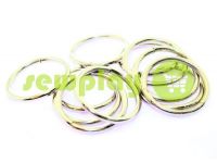 Ring steel 20 mm, thickness 2,5 mm, color nickel