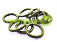 Ring steel 25 mm, thickness 5 mm, color black nickel