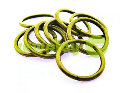 Ring steel 32 mm, thickness 4 mm, color antique sku 1721