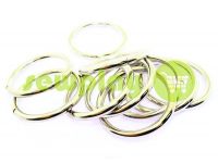 Ring steel 40 mm, thickness 5 mm, color nickel