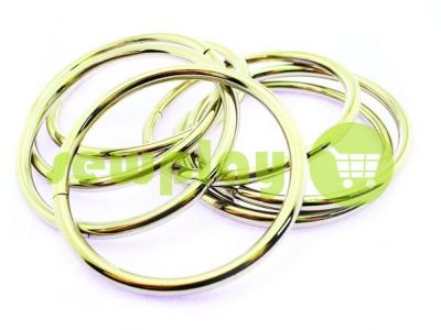 Ring steel 50 mm, thickness 4 mm, color nickel sku 1725