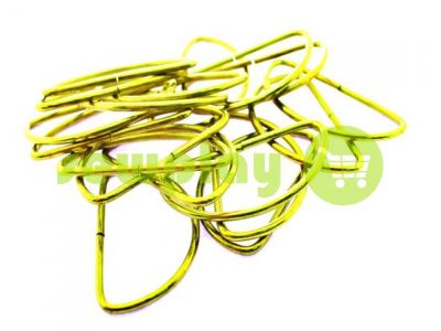 Semiring steel 38 mm, thickness 1,5 mm, the color of gold