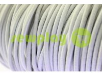 Cord elastic white 2,5 mm, 3 mm, 4 mm sku 1822