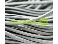 Cord elastic gray 3 mm