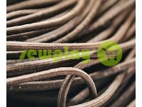 Cord elastic brown 3 mm