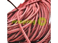 Cord elastic red 3 mm