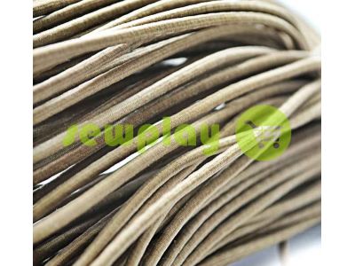 Cord elastic dark beige 3 mm sku 1833