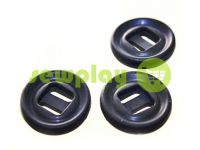 Button NATO 28 mm under the braid 10 mm, black sku 1837