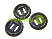 Button NATO 28 mm under the braid 10 mm, black