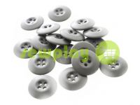 Button NATO 20 mm four holes, gray sku 1843