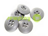 Button NATO 20 mm four holes, gray