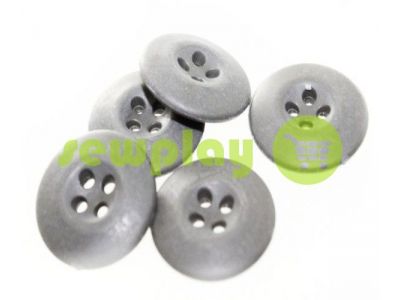 Button NATO 20 mm four holes, gray sku 1843