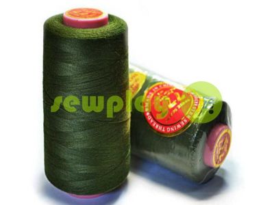 Tread polyester 20/2 "777" 3000 yard, olive 093 sku 1919