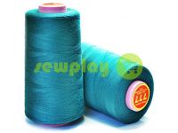 Tread polyester 40/2 "777" 5000 yard, turquoise 133