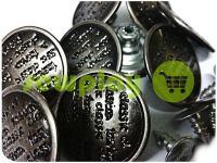 Buttons denim "Newspaper" 17 mm, 20 mm, color black nickel, 10 pcs sku 1935