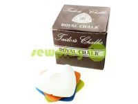 Chalk silicone triangular "Royal" 10 pcs sku 867