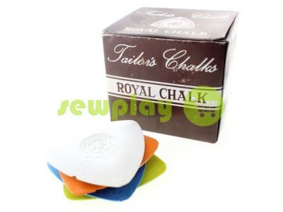 Chalk silicone triangular "Royal" 10 pcs sku 867