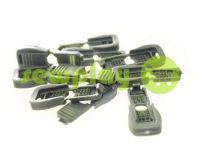 Tip "crab" plastiс olive cord d= 6 mm, 10 pcs sku 878