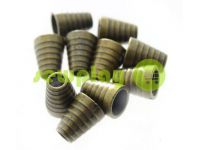 Tip "bell tree" plastiс antique 14 mm* 11 mm, cord d= 5 mm, 10 pcs