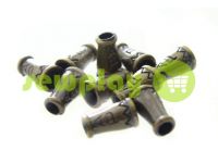 Tip "bell ap" plastiс antique 14 mm* 9 mm, cord d= 4 mm, 10 pcs sku 907