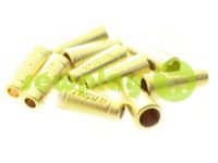 Tip "Xiuxian" plastiс gold 20 mm* 8 mm, cord d= 4 mm, 10 pcs sku 910