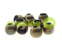 Tip "Circle" plastiс antique 8 mm* 8 mm, cord d= 3 mm, 10 pcs sku 918