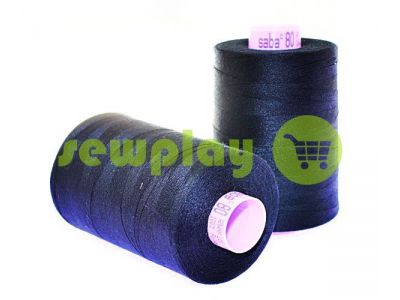 Thread Amann Saba 80 tkt, color 4000 sku 2118