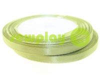 Satin Tape 7mm, color light olive, length 25 m