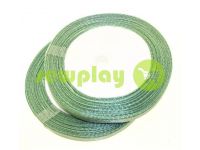 Satin Tape 7mm, color dark seagreen, length 25 m