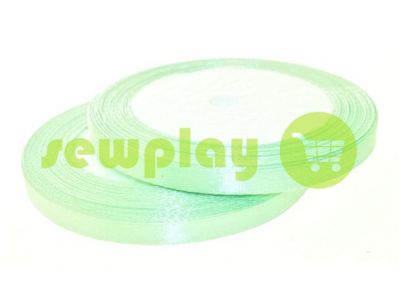 Satin Tape 7mm, color medium spring green, length 25 m