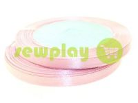 Satin Tape 7mm, color pink, length 25 m