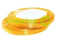 Satin Tape 7mm, color gold, length 25 m