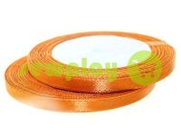 Satin Tape 7mm, color chocolate, length 25 m