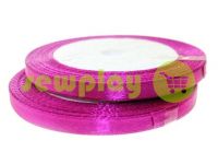 Satin Tape 7mm, color purple, length 25 m