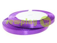 Satin Tape 7mm, color darkorchid, length 25 m