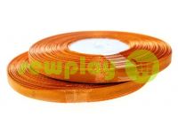 Satin Tape 7mm, color sandybrown, length 33 m