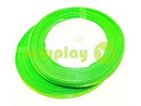 Satin Tape 7mm, color lime, length 25 m