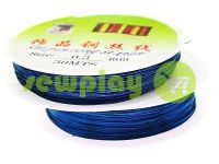 Wire for beads 0.3 mm, length 30 m, color dark turquoise