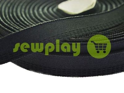 Braid band 15 mm, color black sku 2320