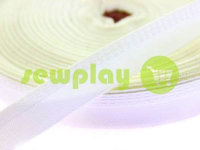 Braid band 15 mm, color white sku 2321