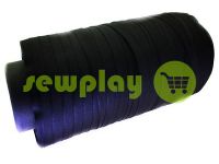 Straight string of trousers 15 mm, color black