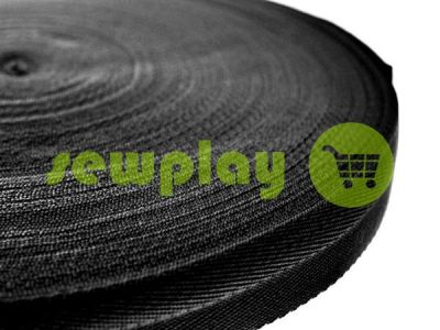 Braid for bags "Fir" 25 mm, black sku 2353