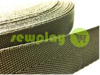 Braid for bags "Fir" 25 mm, olive sku 2355